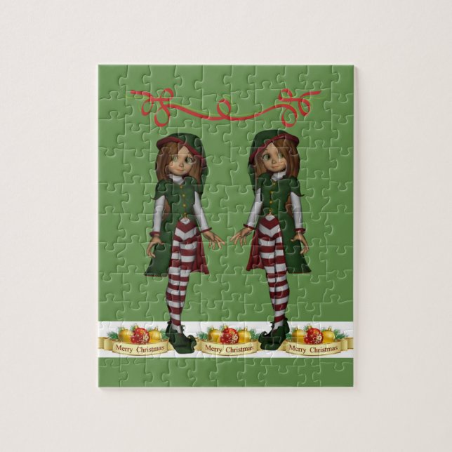Christmas Jigsaw Puzzle (Vertical)