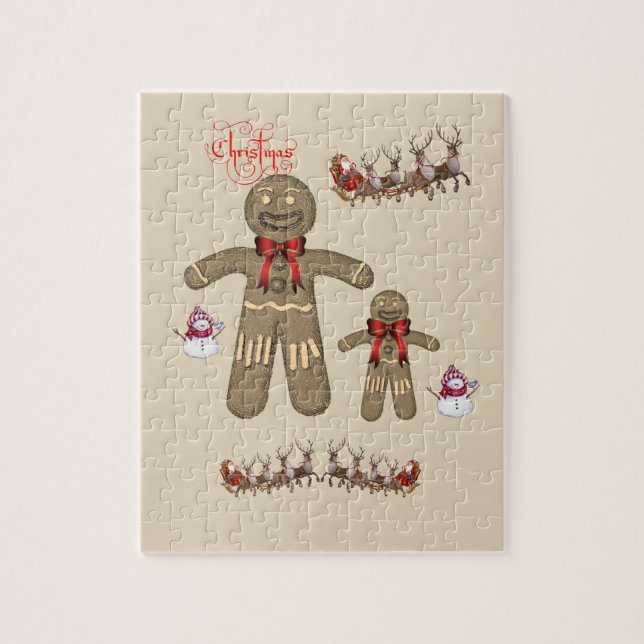 Christmas Jigsaw Puzzle (Vertical)