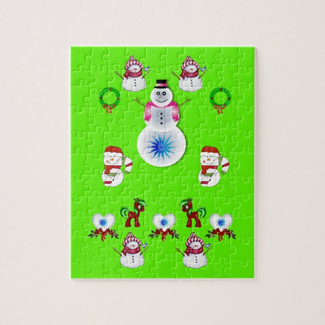 Christmas Jigsaw Puzzle (Vertical)