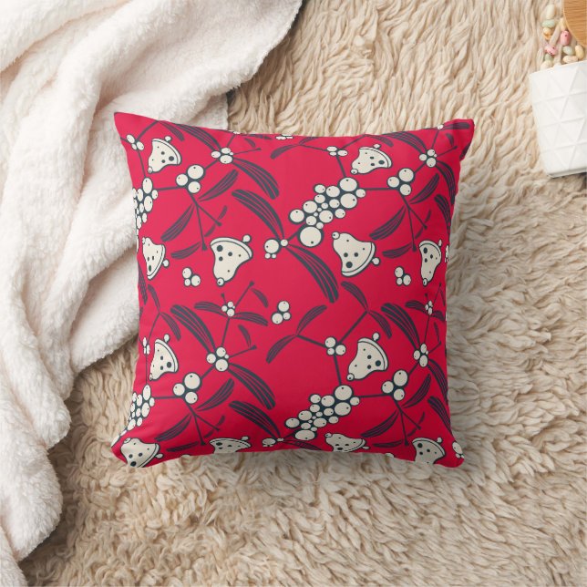 Christmas Jingle Bells Joyful Greetings Collection Cushion (Blanket)