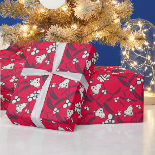 Christmas Jingle Bells Joyful Greetings Collection Wrapping Paper