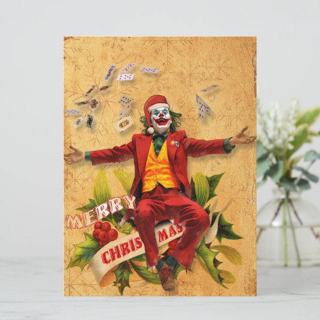 Christmas Joke Holiday Card (Standing Front)