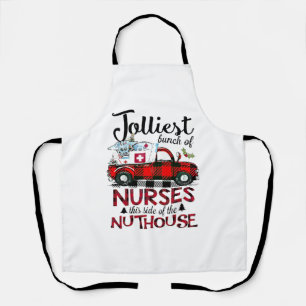 Christmas Jolliest Bunch Of Nurses This Side Of Th Apron