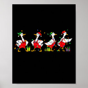 Christmas Jolly Goose That’s It I’m Not Going Funn Poster