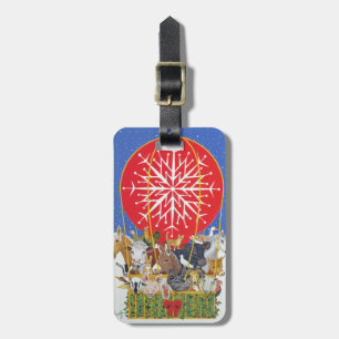 Christmas Journey Luggage Tag