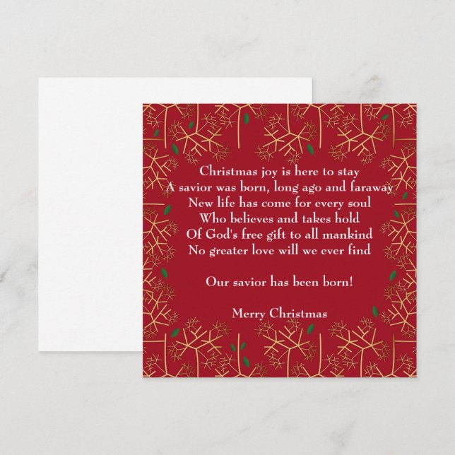 Christmas Joy (Front/Back)