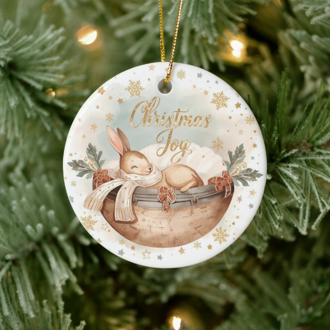Christmas Joy – A Keepsake of Firsts, Light & Love Ceramic Tree Decoration (Tree)