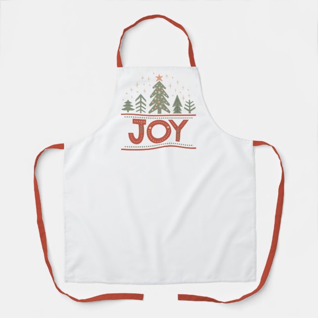 Christmas Joy Apron (Front)