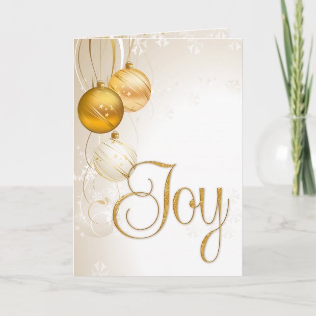 Christmas Joy Card (Front)