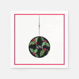 Christmas Joy Cocktail Napkin