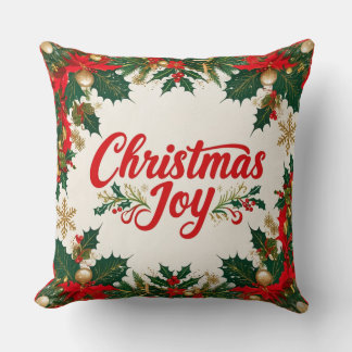 Christmas Joy Decorative Pillow