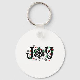 Christmas Joy Family Matching Outfits Pjs Men Wome Key Ring