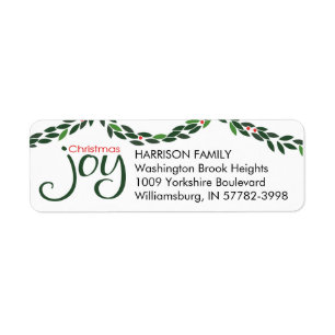 Christmas Joy Garland