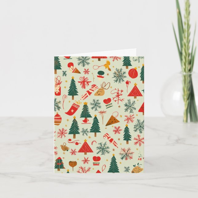 Christmas Joy Holiday Card (Front)