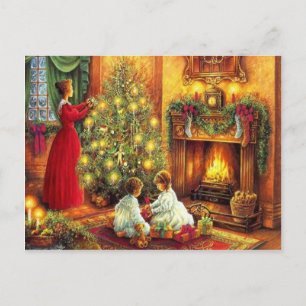 Christmas Joy Holiday Postcard