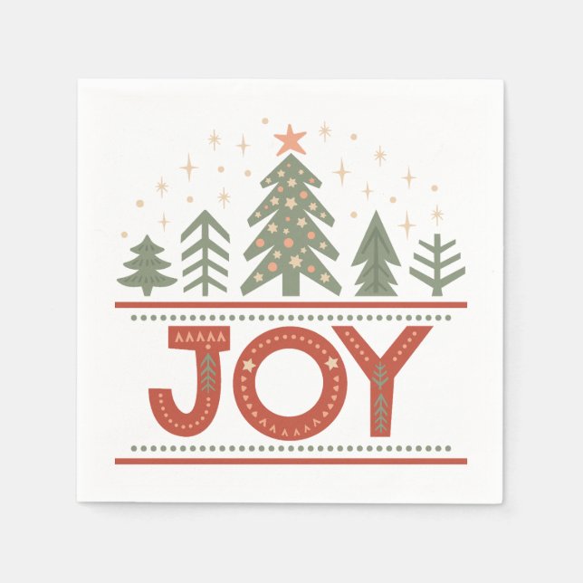 Christmas Joy Napkin (Front)