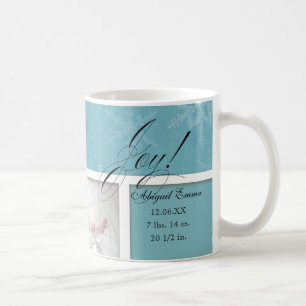 Christmas Joy New Baby Newborn Photograph Mug