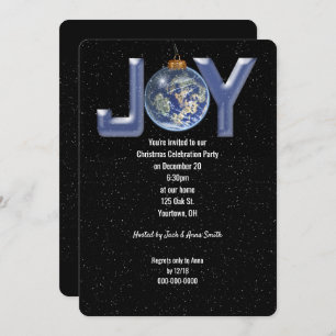 Christmas Joy Party invite