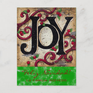 Christmas Joy ~ Postcard