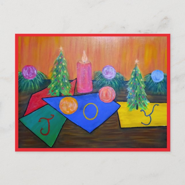 Christmas Joy Postcard (Front)