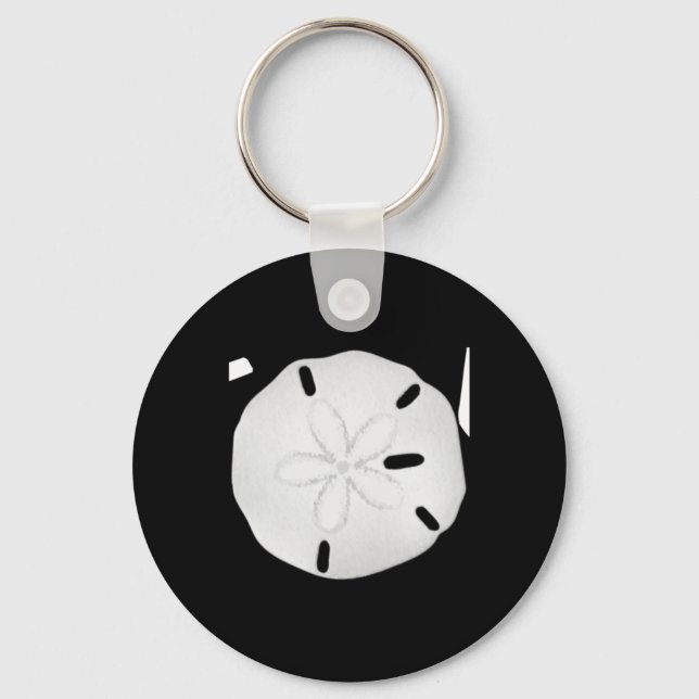 Christmas Joy Sand Dollar T Shirt  Key Ring (Front)