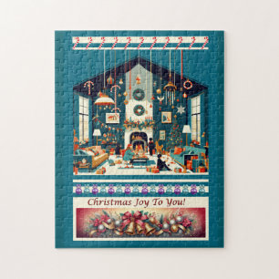 CHRISTMAS JOY TO YOU! JIGSAW PUZZLE