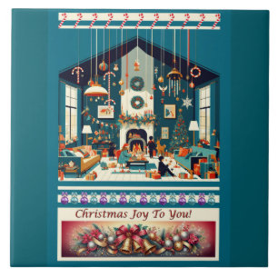 CHRISTMAS JOY TO YOU! TILE