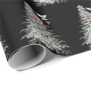 Christmas Joy with white dove Wrapping Paper