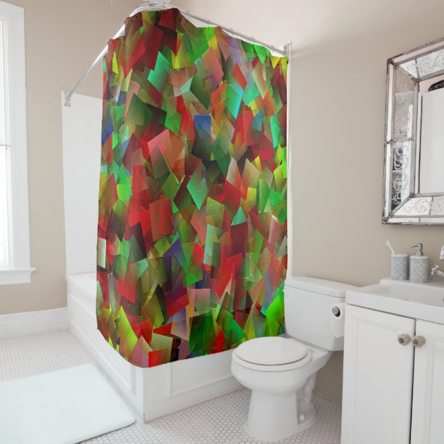 Christmas Joys.... Shower Curtain (In Situ)