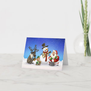 Christmas Jug Band Note Card