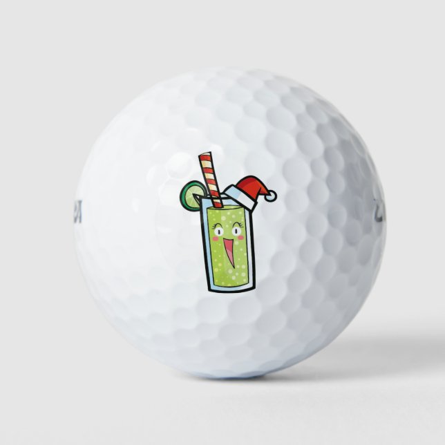 Christmas juice golf balls (Front)
