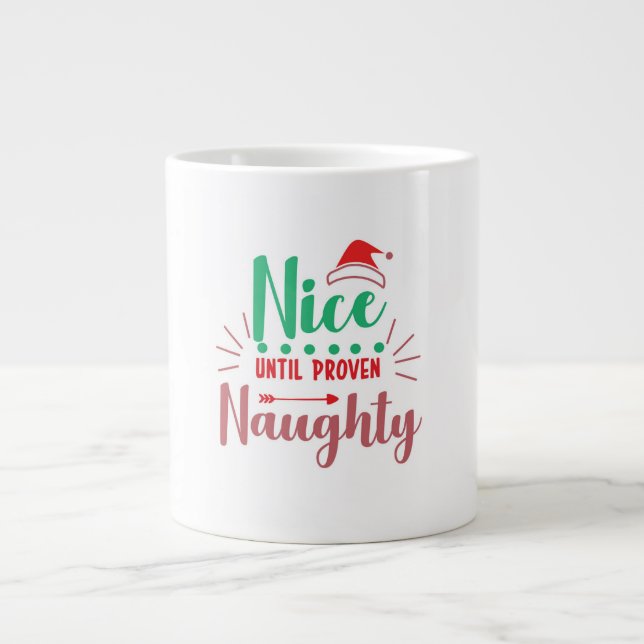 Christmas jumbo mug to put a smile on anyone's fac (Front)