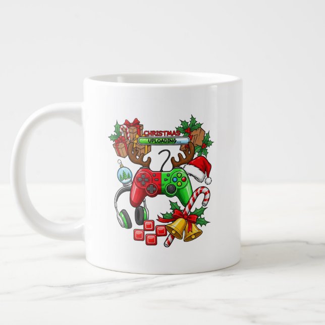 Christmas Jumbo Specialty Mug (Left)