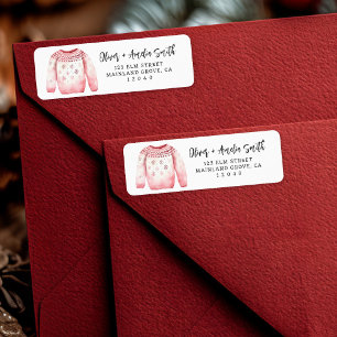 Christmas Jumper Return Label