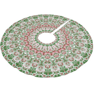 Christmas Kaleidoscope 11 Brushed Polyester Tree Skirt