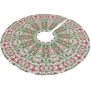 Christmas Kaleidoscope 12 Brushed Polyester Tree Skirt