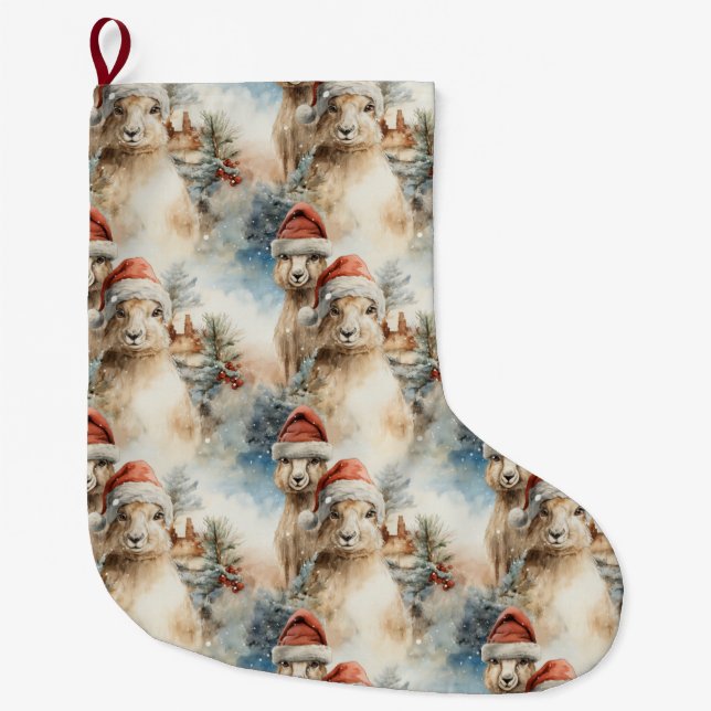 Christmas Kangaroos Christmas Stocking (Front)
