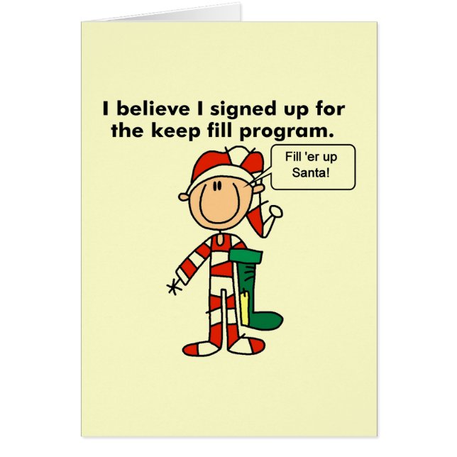 Christmas Keep Fill Program Tshirts and Gifts (Front)