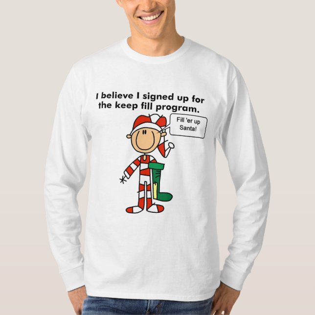 Christmas Keep Fill Program Tshirts and Gifts (Front)