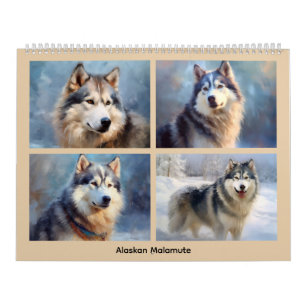 Christmas Keepsake Dog Breeds Custom Photo Calendar