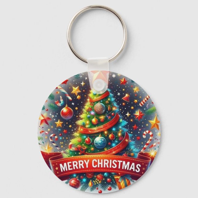 Christmas Key Ring (Front)
