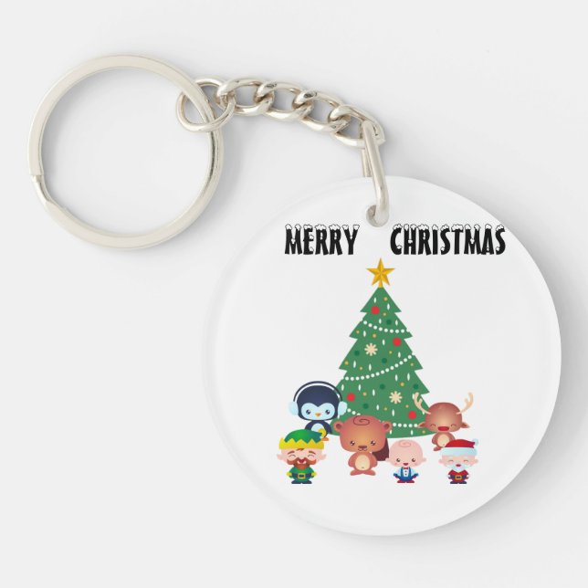 CHRISTMAS  KEY RING (Front)