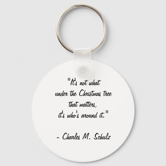 Christmas Keychain (Back)