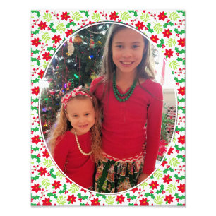 Christmas Kids Custom 11 x 14 Super Cute Photo Print