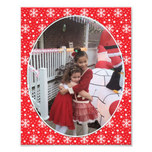 Christmas Kids Personalise Template Frame It Photo Print
