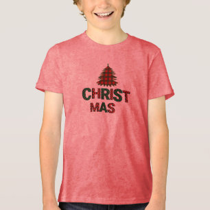  Christmas Kids Tri-Blend Shirt