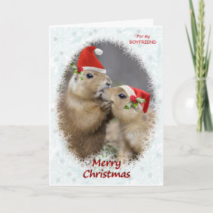 Christmas Kiss Card BOYFRIEND