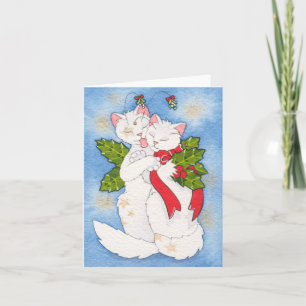 Christmas Kisses Holiday Card
