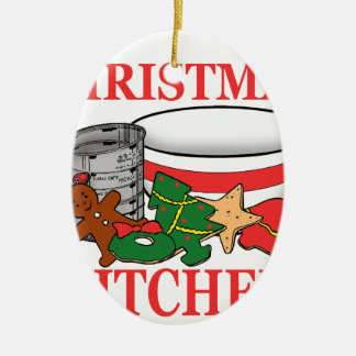 christmas kitchen ceramic tree decoration