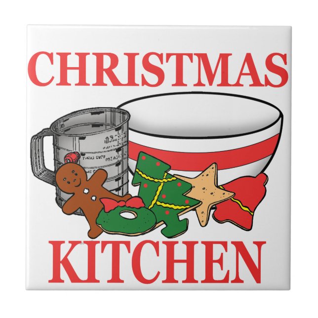 christmas kitchen tile (Front)